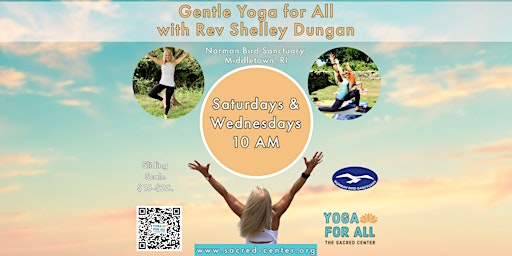 Gentle Yoga for All with Rev Shelley Dungan at Norman Bird Sanctuary