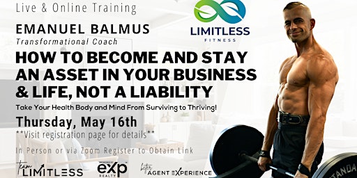 Imagem principal do evento How to Become and Stay an Asset in Your Business & Life, Not a Liability!