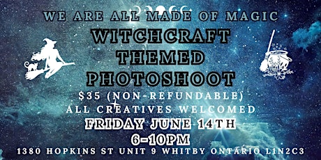 Witchcraft Photoshoot: All Things Witchy Themed