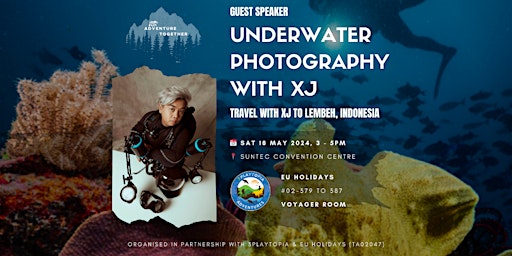Imagem principal do evento Underwater Photography with XJ - Travel with XJ to Lembeh, Indonesia