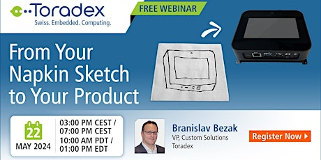 Webinar: From Your Napkin Sketch to Your Product