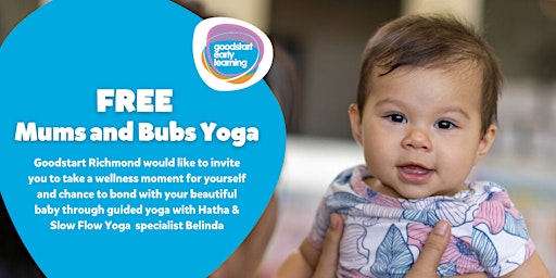 Primaire afbeelding van FREE Mums and Bubs Yoga - Session #1