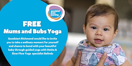 FREE Mums and Bubs Yoga - Session #1