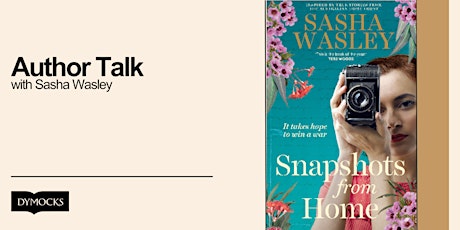 Author Talk with Sasha Wasley