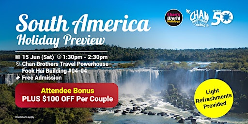 Primaire afbeelding van South America Holiday Preview