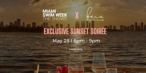 Immagine principale di Miami Swim Week® - Industry Sunset Soiree 