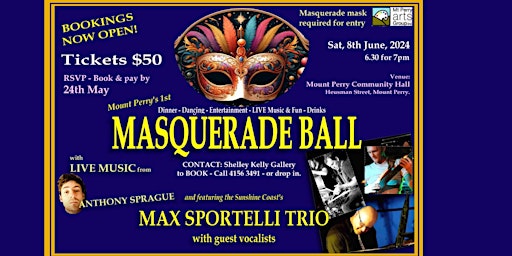 Imagem principal do evento Mount Perry Masquerade Ball