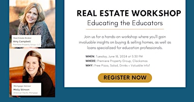 Imagem principal do evento Real Estate Workshop for Education Professionals