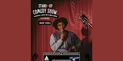 Imagem principal do evento Stand-Up Comedy Night at The District Sports Bar w/ Imani Denae