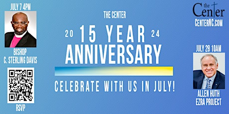 The Center - 15 Year Anniversary Celebration