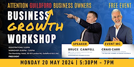 Free Business Growth Workshop - Guildford