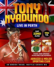 Tony Nyadundo live in Perth, Australia