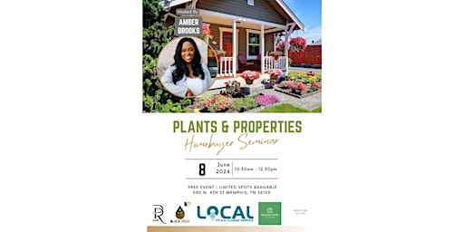 Hauptbild für Plants & Properties Homebuyer Seminar