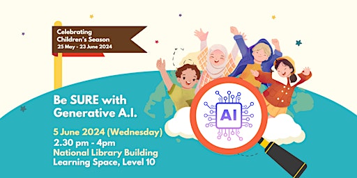 Primaire afbeelding van Be SURE With Generative A.I. (Children's Season 2024)