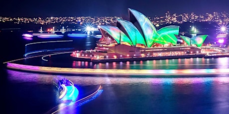 Vivid Dance Party on Sydney Harbour