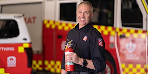 'Be fire safe ' presented by local Fire and Rescue NSW.  primärbild