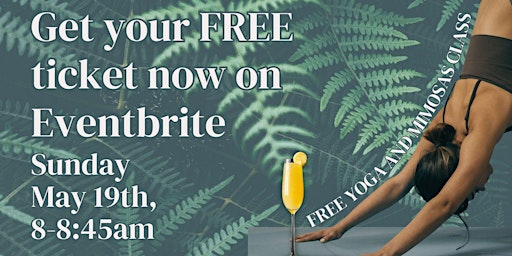 Imagem principal do evento FREE Yoga and Mimosas