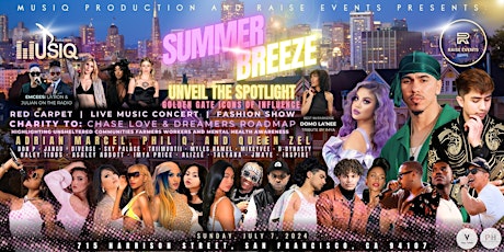 SUMMER BREEZE 2024: Live Music & Fashion Show with Adrian Marcel