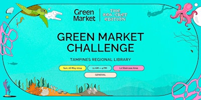 Imagem principal do evento Green Market Challenge @ Tampines Regional Library | Green Market