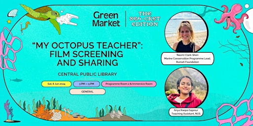 "My Octopus Teacher": Film Screening and Sharing | Green Market primary image