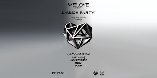 Primaire afbeelding van WeLove Sydney Launch Party | Home The Venue