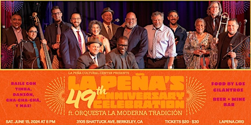Image principale de La Peña's 49th Anniversary Celebration: Music, Dance, and Community Party!