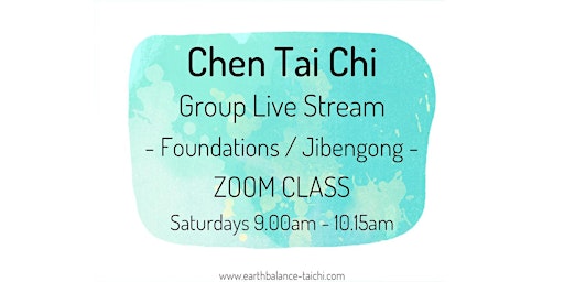 Primaire afbeelding van Chen Tai Chi Live Stream Class on Zoom