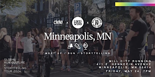 Minneapolis: Global Run Culture & Storytelling Event primary image