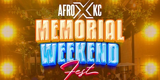 Hauptbild für Afro X Memorial Weekend Day Party