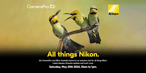 Imagem principal do evento All Things Nikon In Store