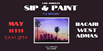 Hauptbild für Los Angeles Sip and Paint