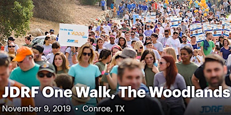 JDRF One Walk, The Woodlands 2019 primary image