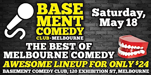 Basement Comedy Club: Saturday, May 18, 8pm