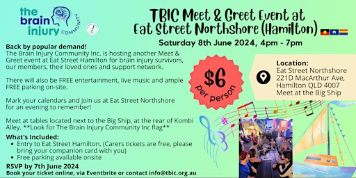 Imagen principal de TBIC - Meet and Greet Event at Eat Street Northshore (Hamilton)