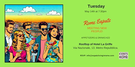 #RomeExpats: International Social Exchange | Metro Repubblica primary image