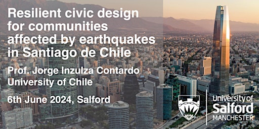 Primaire afbeelding van Resilient Civic Design for communities affected by earthquakes in Chile