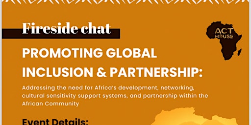 Imagem principal do evento Africa Month  Fireside Chat
