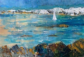Image principale de SEASCAPE IN VIBRANT ACRYLIC ON CANVAS BOARD