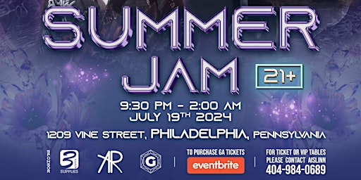 Primaire afbeelding van 3Em's Philadelphia Summer Jam 07/19/24