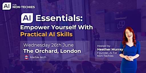 Imagem principal do evento AI Essentials: London
