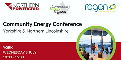 Imagem principal de Community Energy Conference - Yorkshire and North Lincolnshire