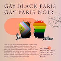 QUEER BLACK PARIS (Gay Paris Noir - Gay Black Paris)  primärbild