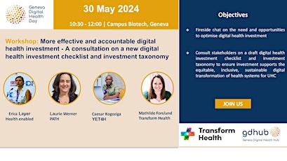 More effective & accountable investment - A consultation on a  digital health investment checklist