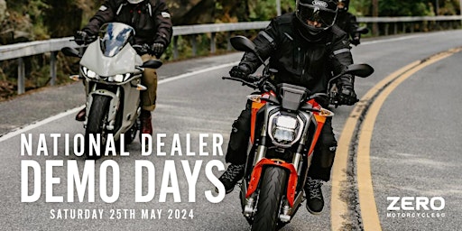 Imagem principal do evento Zero Motorcycles National Dealer Demo Days - Whatever Wheels Blackburn