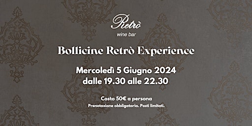 Hauptbild für Bollicine Retrò Experience