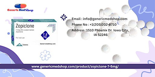 Image principale de Buy Zopiclone 7.5mg Online Medication Without Prescription