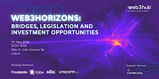 Imagen principal de WEB3 HORIZONS: Bridges, Legislation and Investment Opportunities