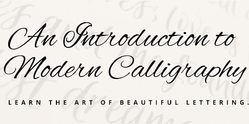 Image principale de An Introduction to Modern Calligraphy.