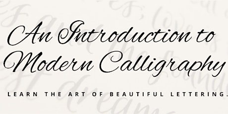 An Introduction to Modern Calligraphy.