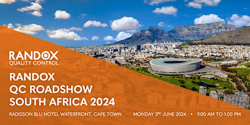 Imagem principal do evento Randox Roadshow South Africa- Cape Town